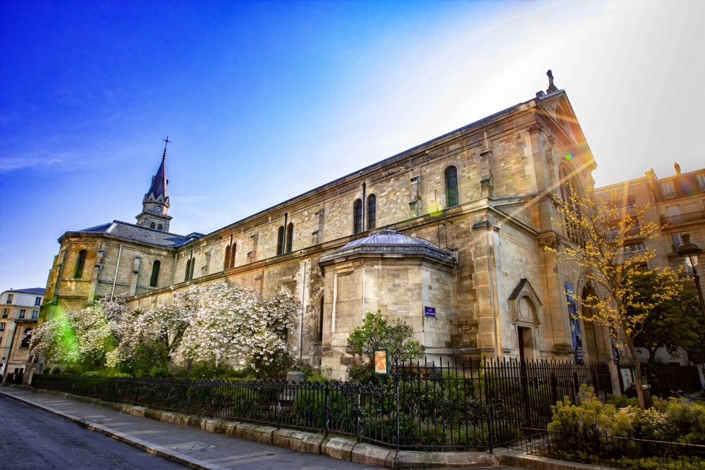 Sur le chantier de Notre-Dame de Clignancourt (75)