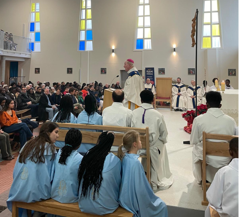 Réouverture et célébration à l’église Notre Dame des Neiges aux Mureaux (78)