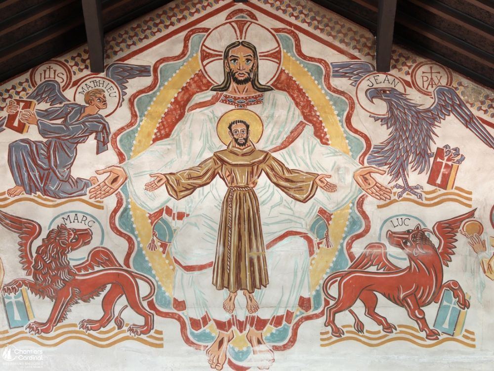 Restaurer les fresques et mosaïques – Eglise St François d’Assise (75019)