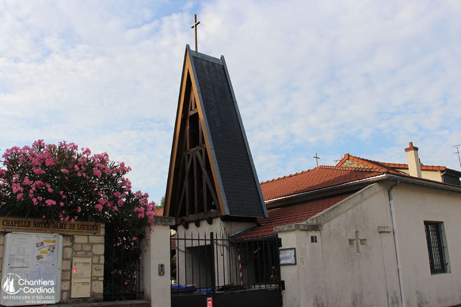 Rénovation intérieure de la chapelle Notre-Dame de Lourdes à Choisy-le-Roi (94)