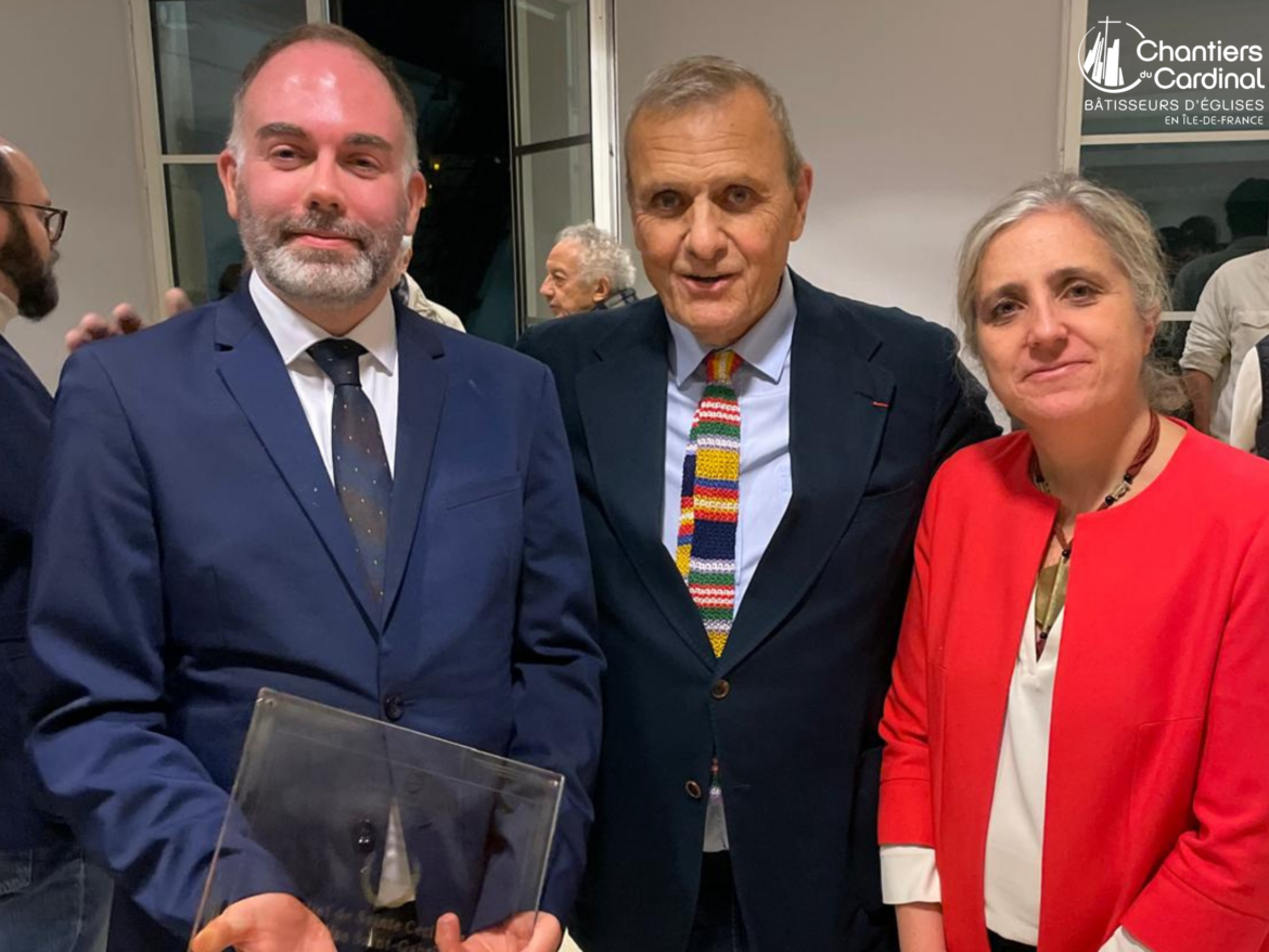 Christian Brunel-Laurent, Commission diocésaine d'art sacré, Alice Fabre, directrice des Chantiers du Cardinal