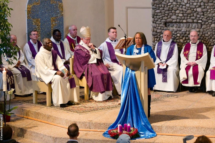 Claudine Fargeix parle du rôle des Chantiers du Cardinal pour Notre Dame des Foyers